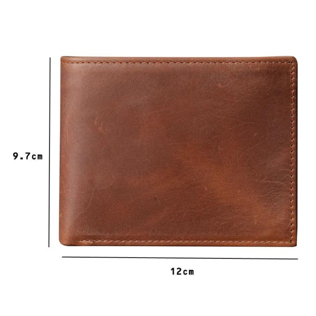 Cherry Minimalistisches Leder Portemonnaie